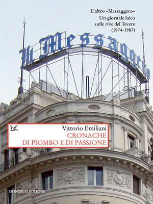 cover image of Cronache di piombo e di passione